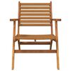 vidaXL Garden Chairs 2 pcs Solid Acacia Wood