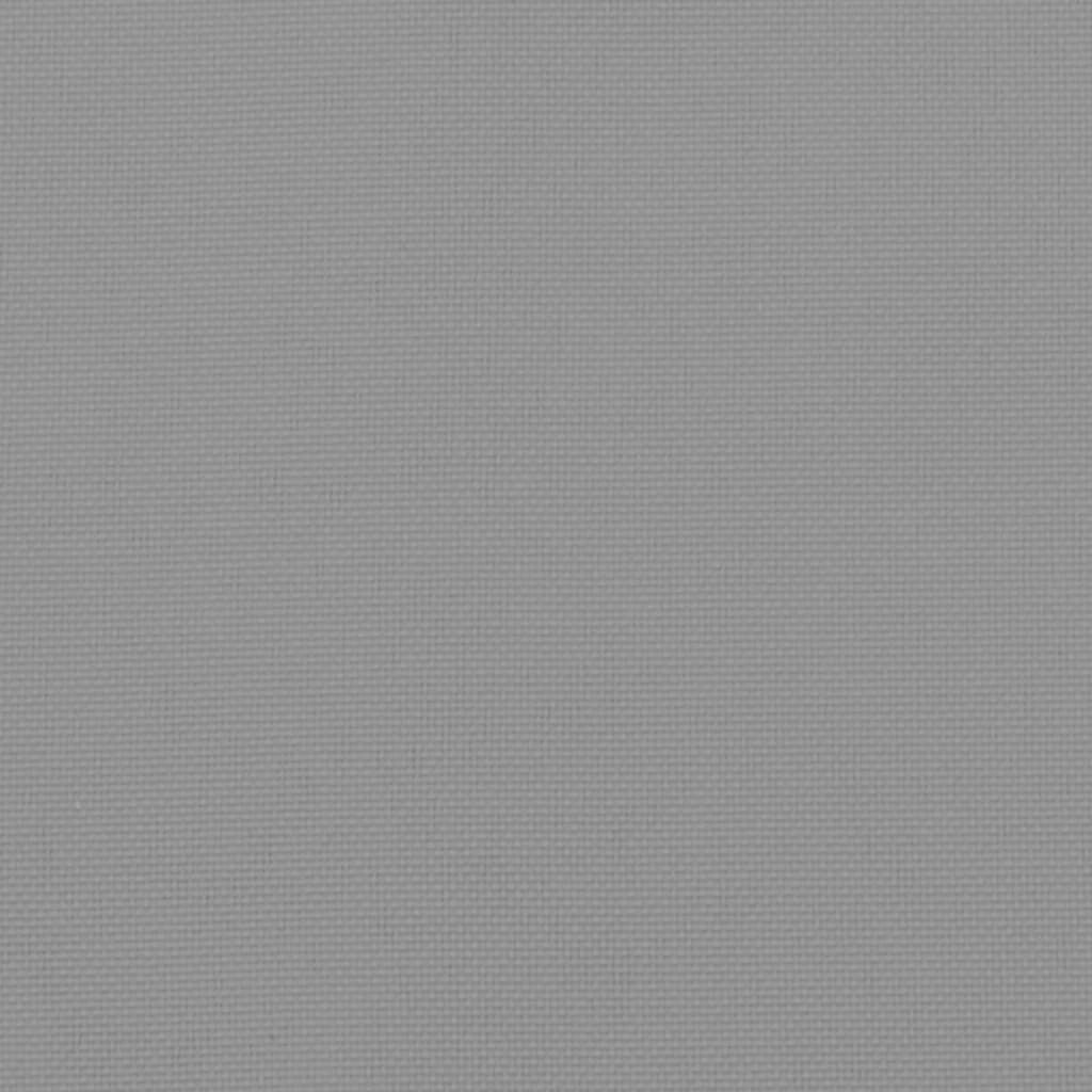 vidaXL Pallet Cushion Grey Fabric