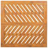 vidaXL Garden Dining Set 5 pcs Brown 150 x 90 x 74 cm