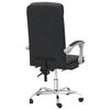 vidaXL Reclining Office Chair Black Faux Leather