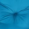 vidaXL Lowback Chair Cushions 2 pcs Light Blue Oxford Fabric