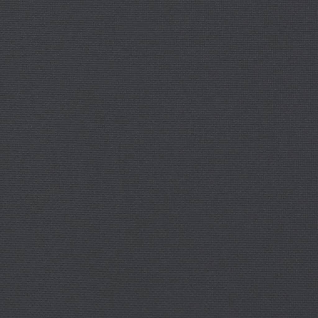 vidaXL Pallet Cushion Black 60x60x6 cm Oxford Fabric