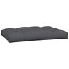 vidaXL Pallet Cushions 3 pcs Anthracite Fabric