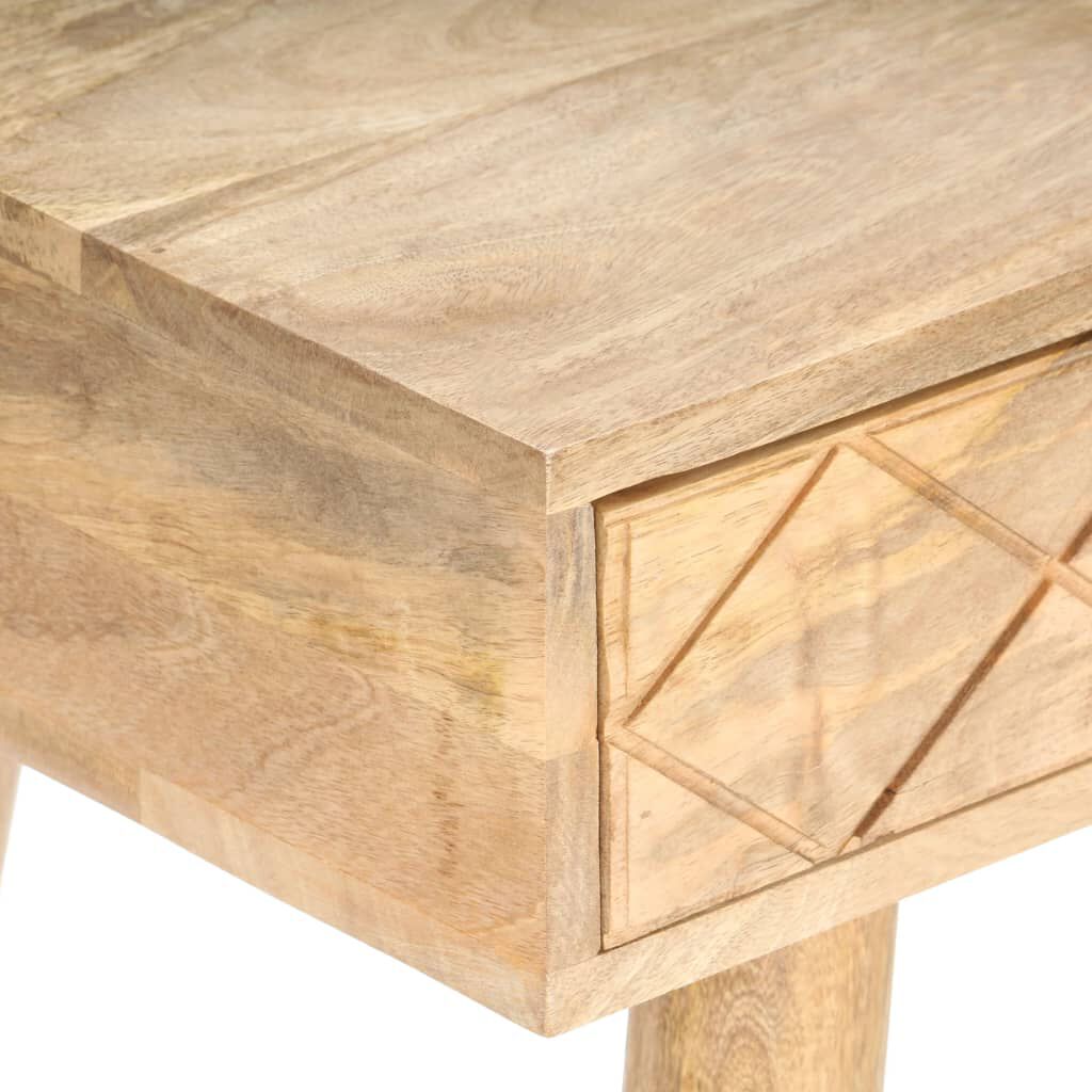 vidaXL Dressing Table 100x50x76 cm Solid Mango Wood