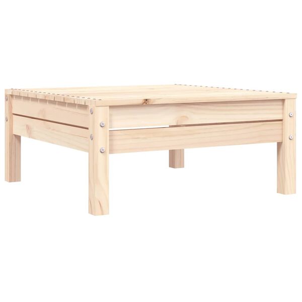 vidaXL Garden Sofa 3-Seater Solid Wood Pine