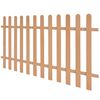 vidaXL Picket Fence WPC 200x100 cm