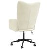 vidaXL Relaxing Chair Cream White Velvet