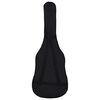 vidaXL Guitar Bag for 4/4 (39") Classical Guitar Black 100x37 cm Fabric