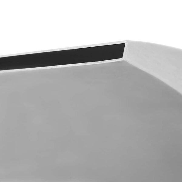 vidaXL Pool Fountain Stainless Steel 50x30x90 cm Silver
