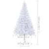vidaXL Artificial Pre-lit Christmas Tree with Stand 150 cm 380 Branches