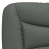 vidaXL Headboard Cushion "Hvar" Dark Grey 100 cm Fabric
