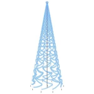 vidaXL Christmas Tree with Spike Blue 3000 LEDs 800 cm