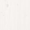 vidaXL Garden Planter White 150x50x50 cm Solid Wood Pine