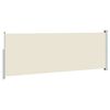 vidaXL Retractable Side Awning 160 x 500 cm Cream