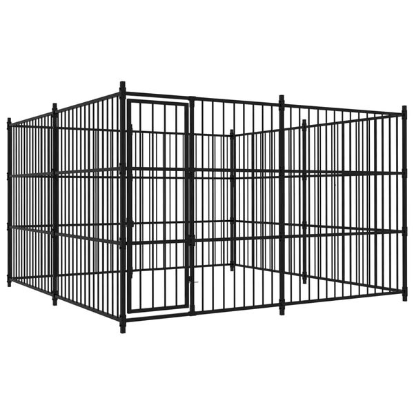 vidaXL Outdoor Dog Kennel 300x300x185 cm
