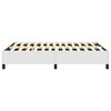 vidaXL Bed Frame without Mattress White Queen Faux Leather (US Only)