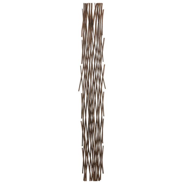 vidaXL Willow Trellis Fences 5 pcs 180x120 cm