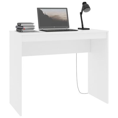 vidaXL Desk White 90x40x72 cm Engineered Wood