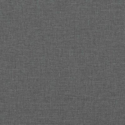 vidaXL Stand up Recliner Chair Dark Grey Fabric