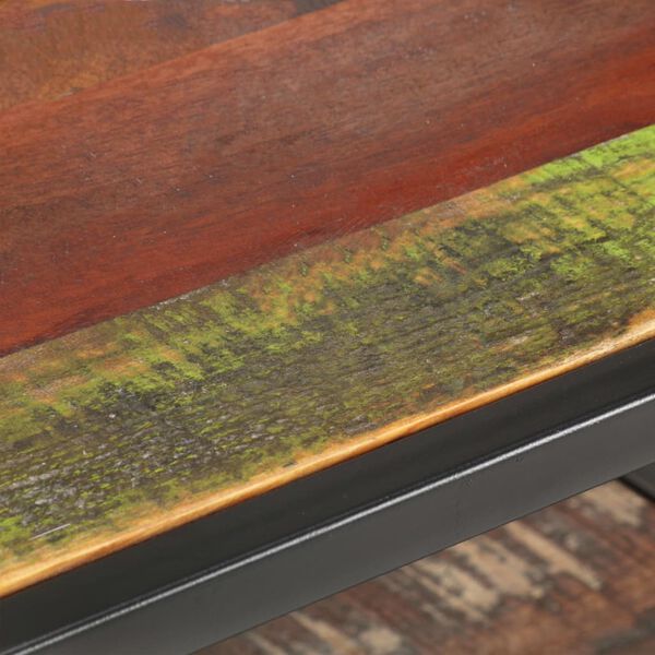 vidaXL Coffee Table 60x60x35 cm Solid Reclaimed Wood