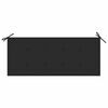vidaXL Stacking Garden Bench with Cushion 128.5 cm Solid Teak Wood