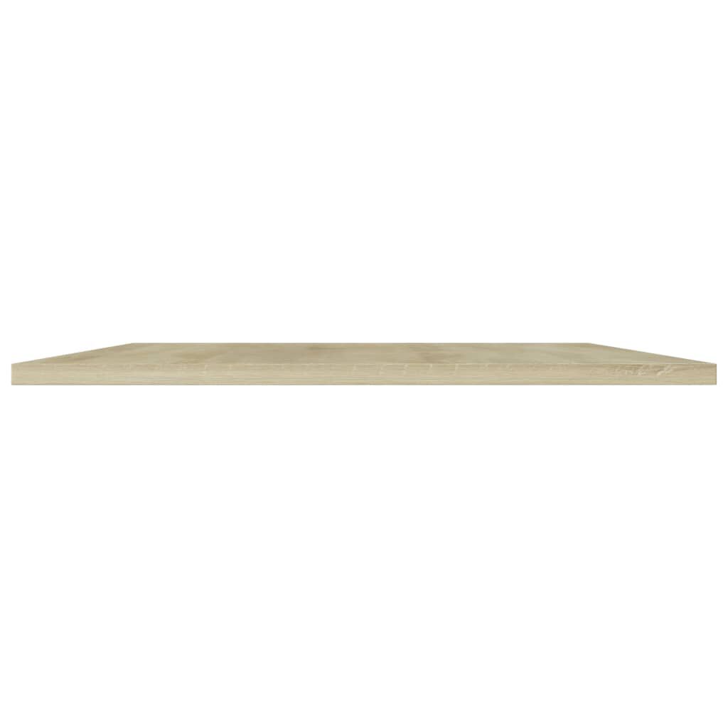 vidaXL Bookshelf Boards 8 pcs Sonoma Oak 80x50x1.5 cm Engineered Wood