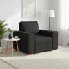 vidaXL Sofa Chair Black 100x78x84 cm Fabric