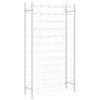 vidaXL Wine Rack for 72 Bottles White Metal
