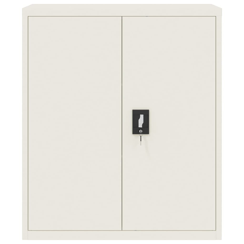 vidaXL File Cabinet White 90x40x105 cm Steel