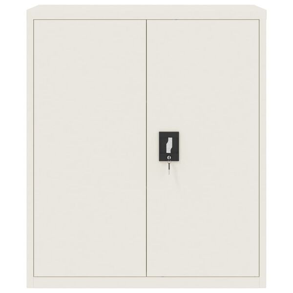 vidaXL File Cabinet White 90x40x105 cm Steel