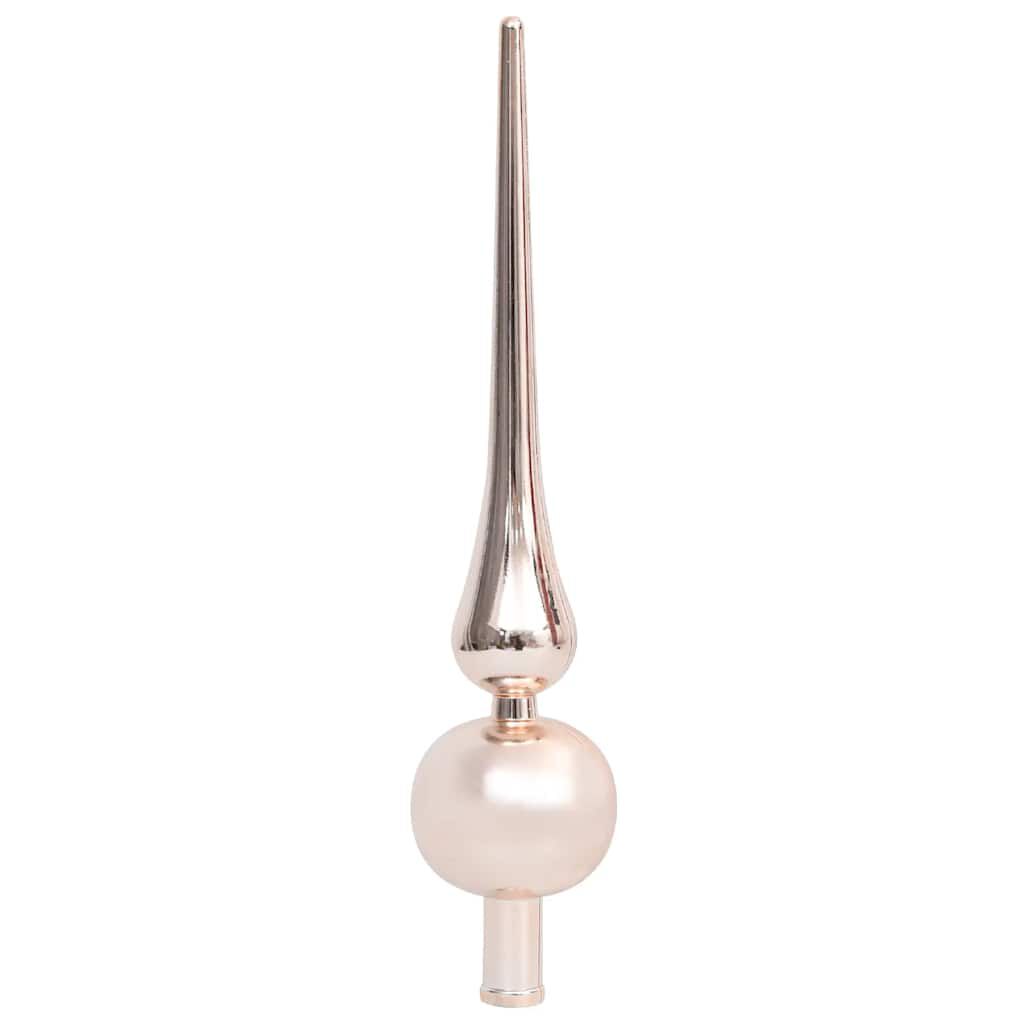 vidaXL Artificial Pre-lit Christmas Tree with Ball Set White 210 cm