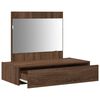 vidaXL Dressing Table Brown 83 x 40 x 70 cm Engineered wood
