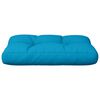 vidaXL Pallet Cushion Light Blue 60x40x12 cm Fabric