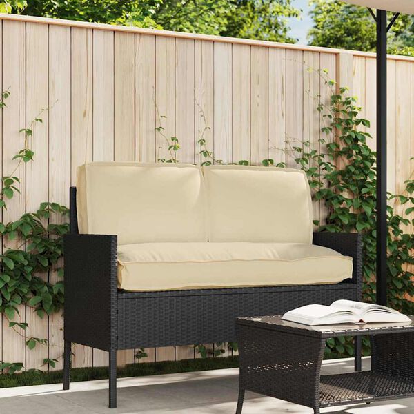 vidaXL Cushion Set 3 pcs Beige Oxford Fabric