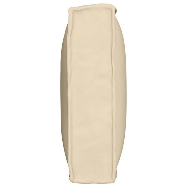 vidaXL Cushion Beige 80 x 40 x 12 cm Oxford Fabric