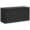 vidaXL Garden Storage Box Anthracite 116x44x55 cm