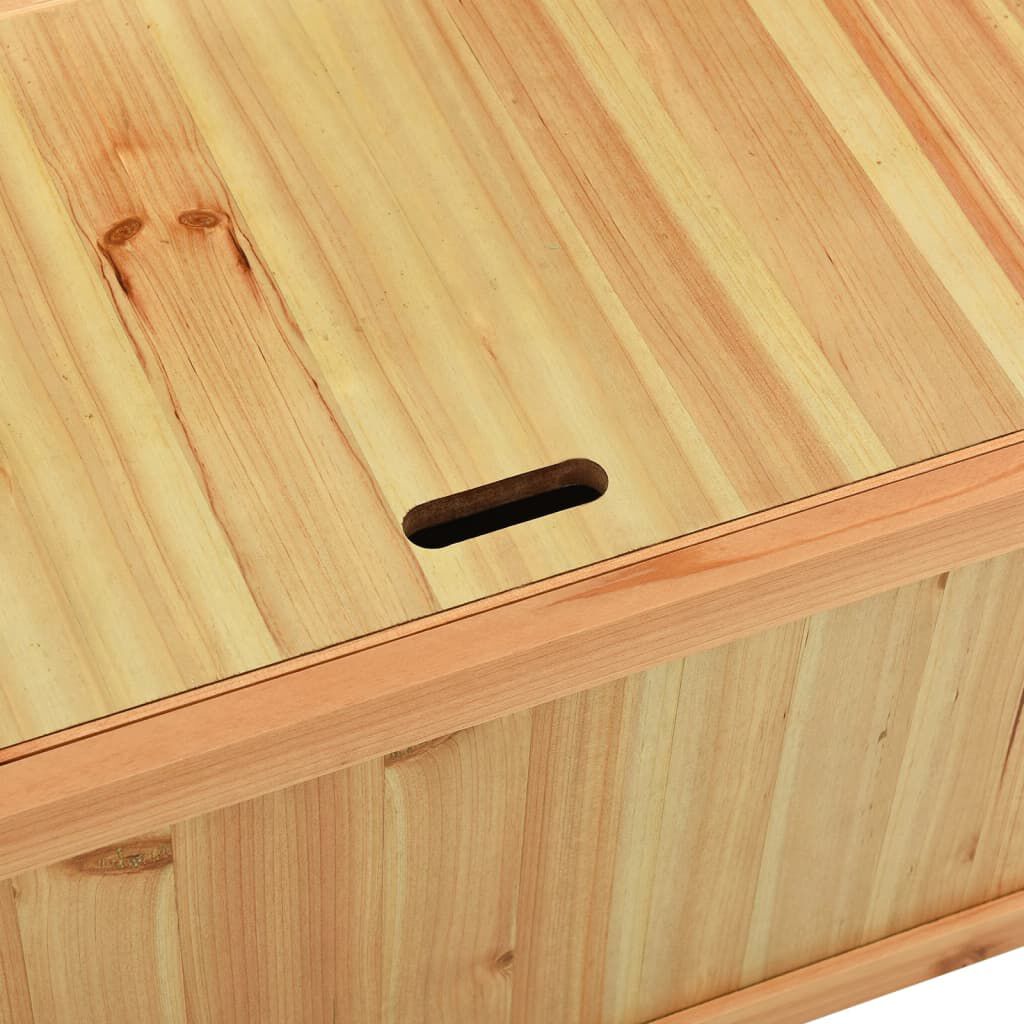 vidaXL Bench 107x45x75.5 cm Solid Wood Fir