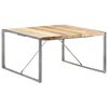 vidaXL Dining Table 140x140x75 cm Rough Mango Wood