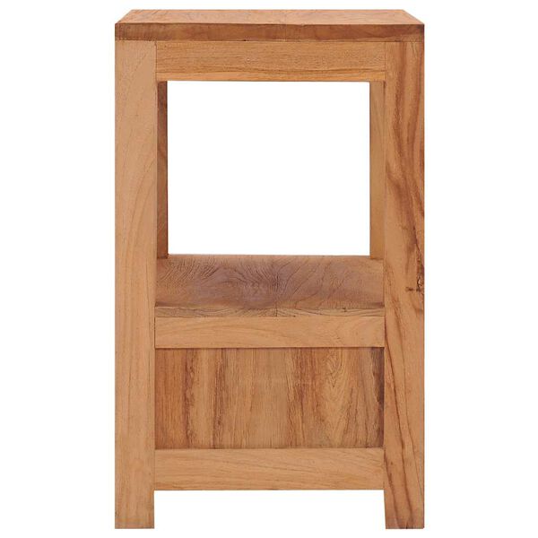 vidaXL bedside Cabinet 40x30x50 cm Solid Teak Wood