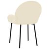 vidaXL Dining Chairs 2 pcs Cream Faux Leather
