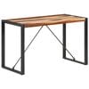 vidaXL Dining Table 120x60x75 cm Solid Wood