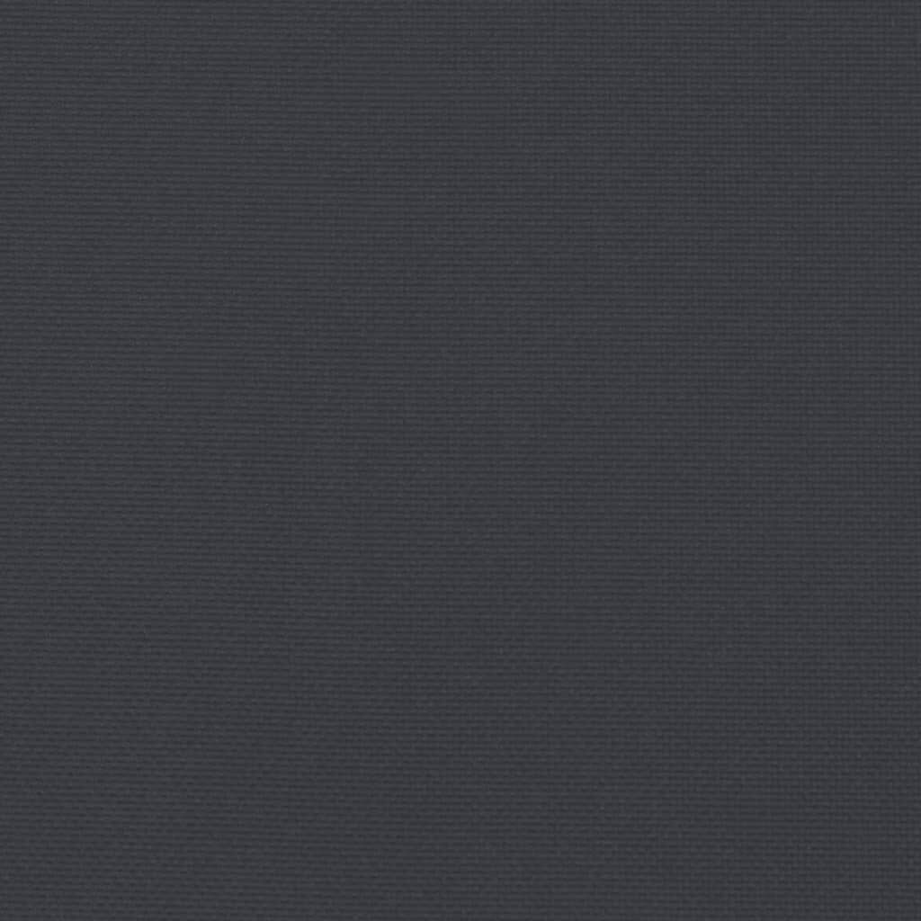 vidaXL Garden Bench Cushion Black 100x50x7 cm Oxford Fabric