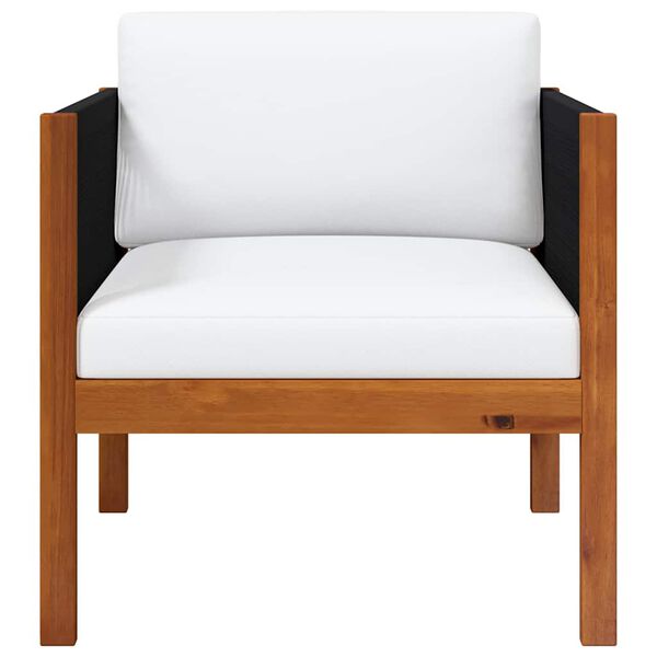 vidaXL Garden Chairs 2 pcs Solid Acacia Wood