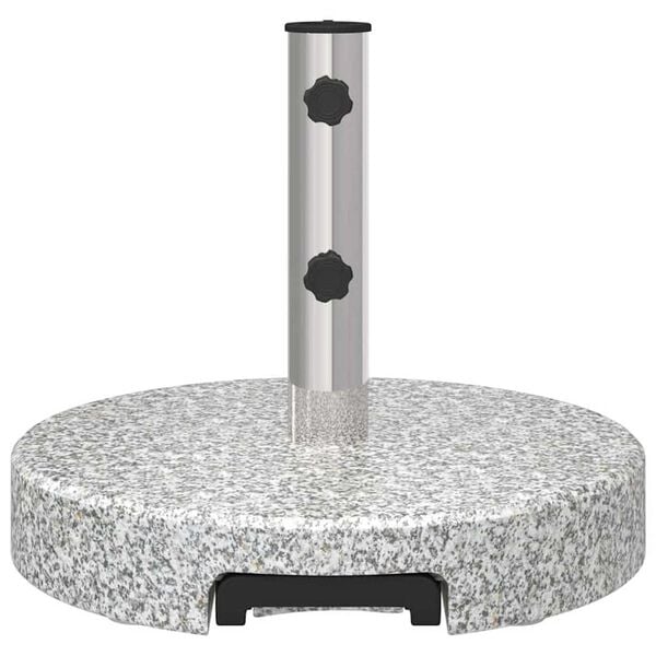 vidaXL Parasol Base Grey 45 x 45 x 37.5 cm Granite