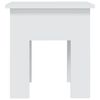 vidaXL Coffee Table White 40x40x42 cm Engineered Wood