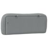 vidaXL Headboard Cushion "Hvar" Light Grey 100 cm Fabric