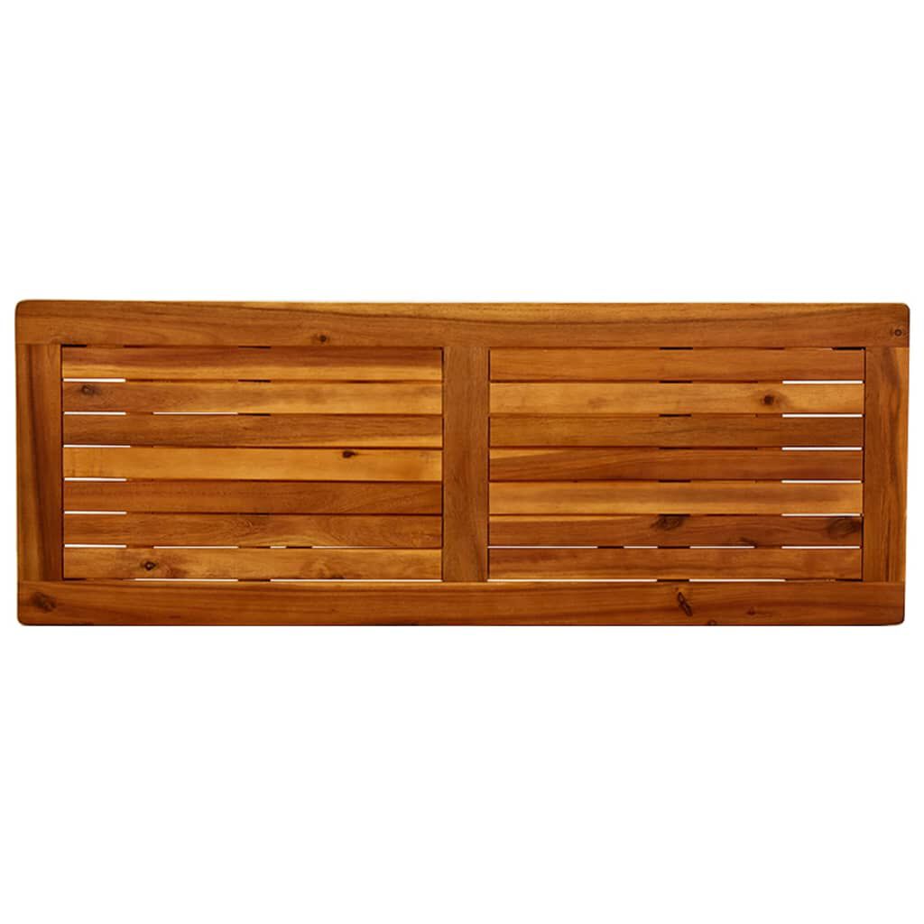 vidaXL Garden Console Table 110x40x75 cm Solid Acacia Wood