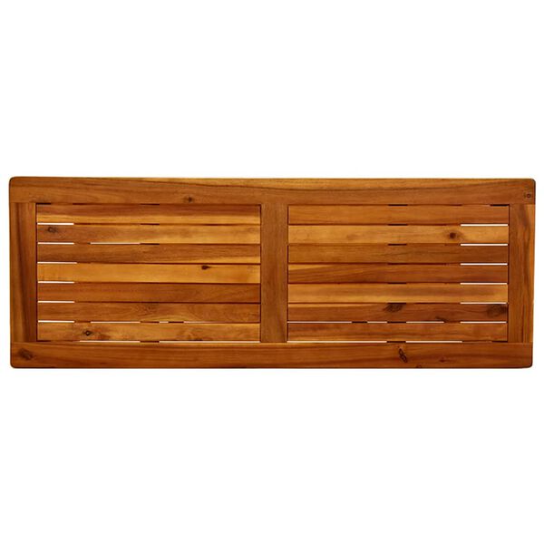 vidaXL Garden Console Table 110x40x75 cm Solid Acacia Wood