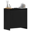vidaXL Bathroom Cabinet Black 60x33x61 cm Engineered Wood