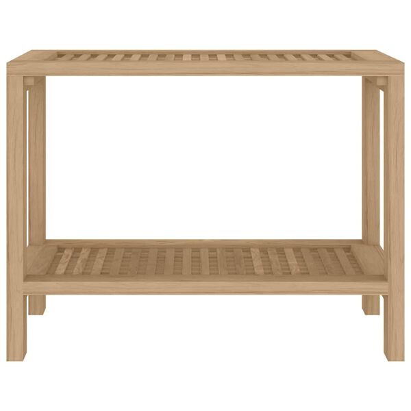vidaXL Bathroom Side Table 60x30x45 cm Solid Wood Teak